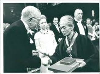 Yasunari Kawabata, Nobel Laureate in Literature -68 SCAN-TT-02635588 - IMS  Vintage Photos