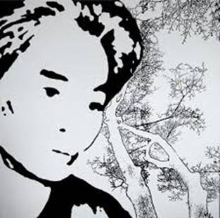 Eileen Rafferty | 0005 kawabata young wood panel