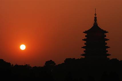 世界遺産 杭州西湖の画像 杭州西湖の絶景写真画像  中国