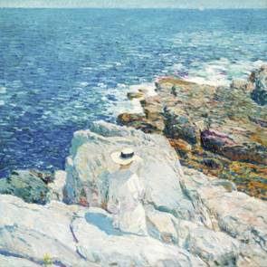 Wall art print and canvas. Frederick Childe Hassam, The South Ledges,  Appledore
